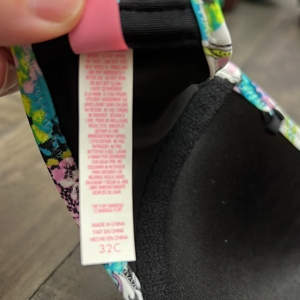 Victoria secret padded strapless bikini top